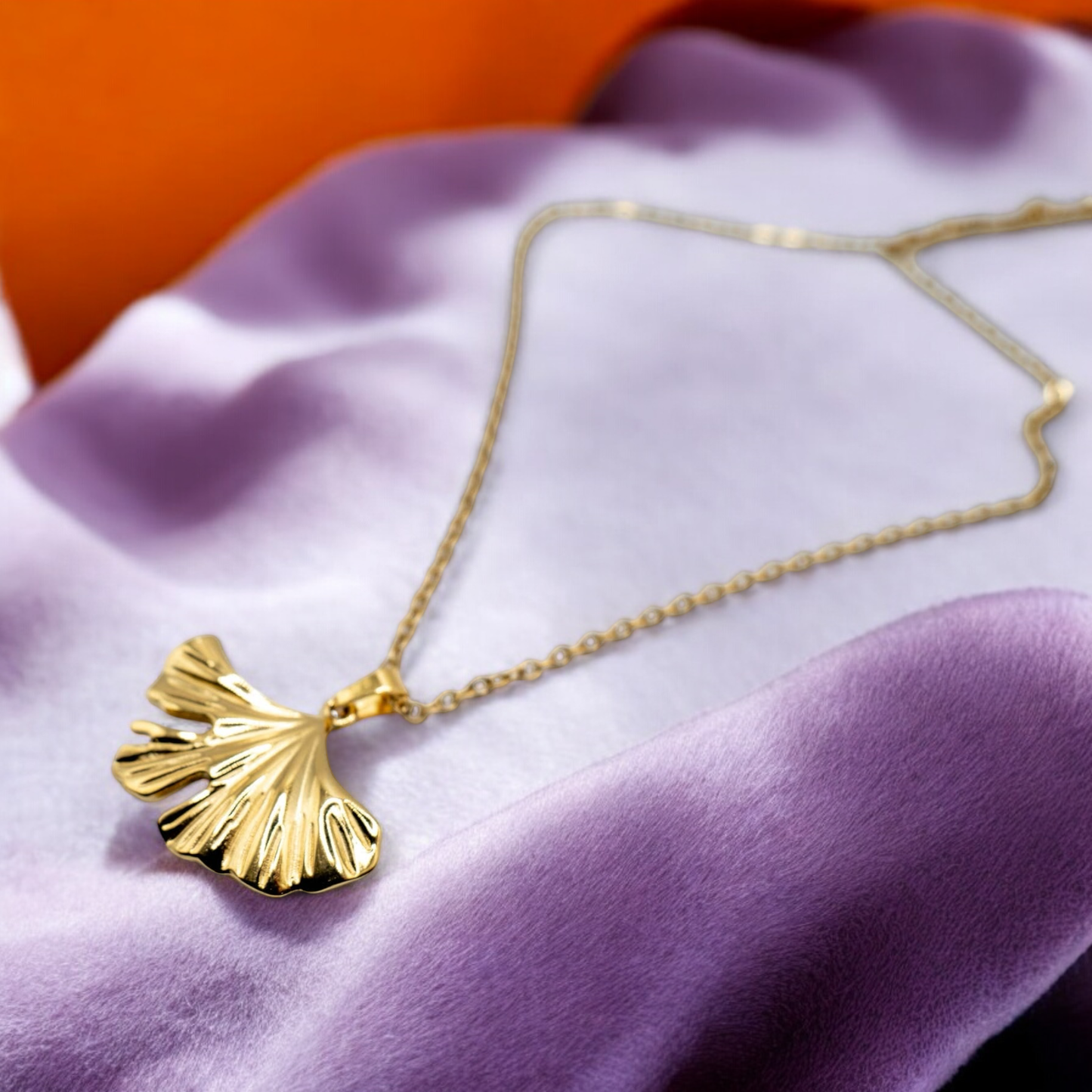 GINGKO 18K | Goldene Halskette