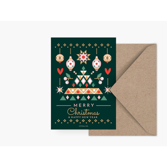 MERRY CHRISTMAS No. 2 | Weihnachtliche Postkarte