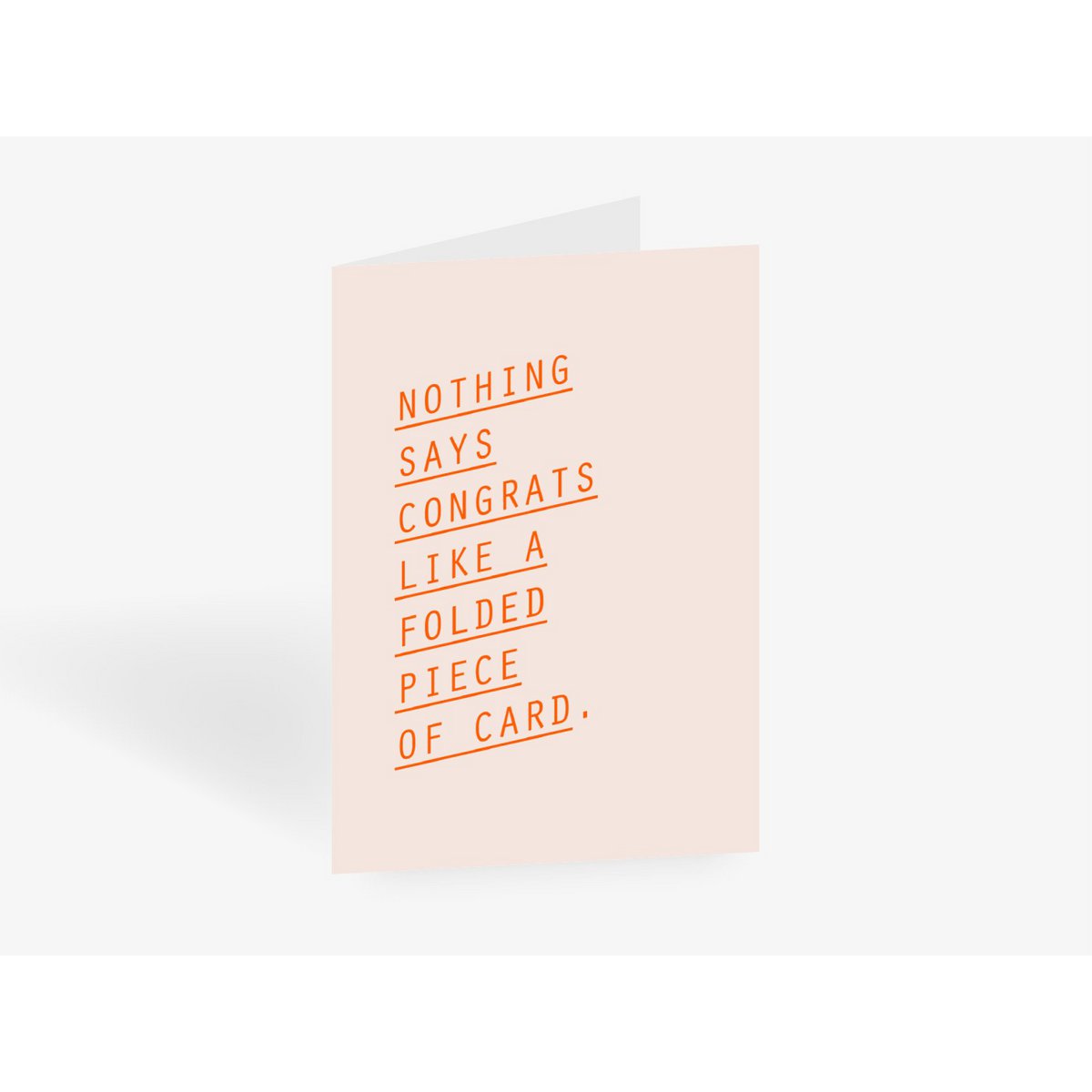 FOLDED CARD | GRUßKARTE