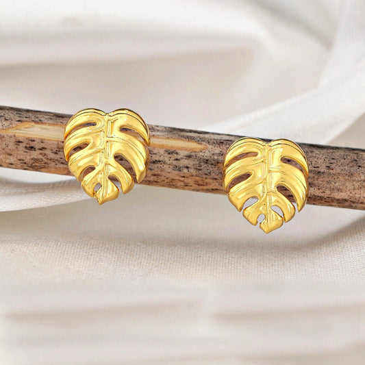 MONSTERA OHRSTECKER | GOLD