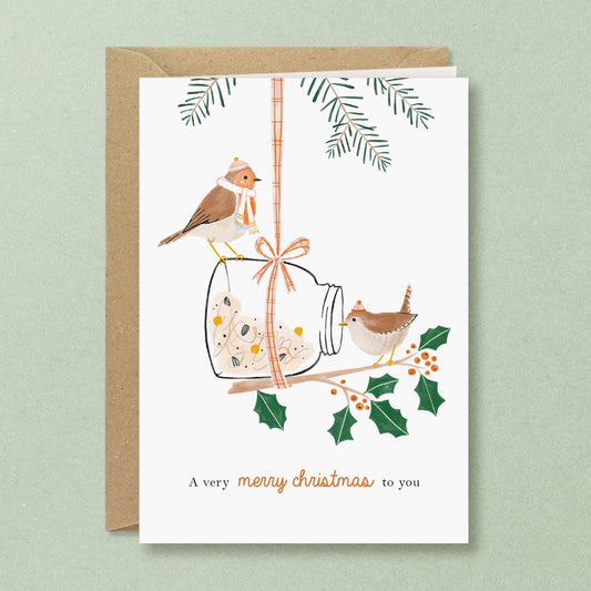 MAGIE DE LA FORÊT | Cartes de vœux de Noël, à l'unité ou par lot de 2