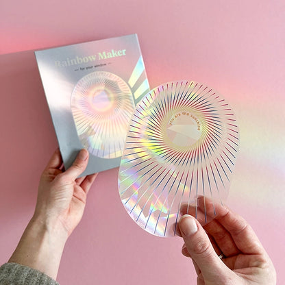 RAINBOW | Suncatcher Sticker für Regenbögen